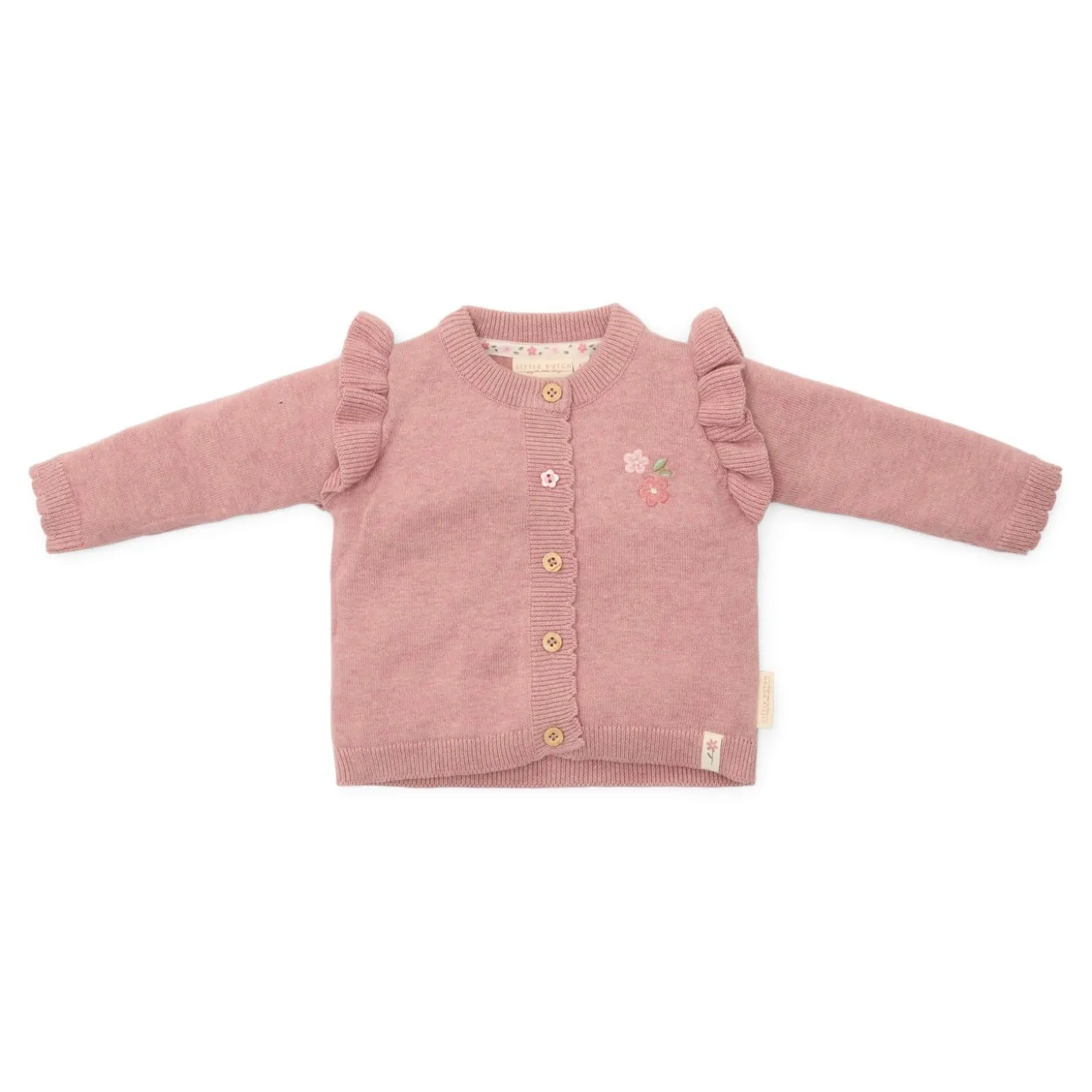 Little Dutch Cardigan tricoté Fairy Pink 56