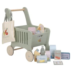 Little Dutch Chariot de courses en bois FSC Multicolore