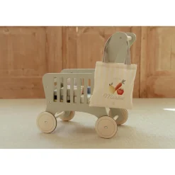 Little Dutch Chariot de courses en bois FSC Multicolore