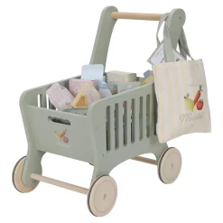 Little Dutch Chariot de courses en bois FSC Multicolore