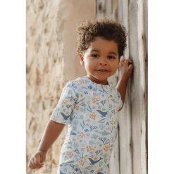 Little Dutch                    Combinaison de bain manches courtes    Ocean Dreams Blue