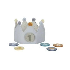 Little Dutch Couronne d’anniversaire avec chiffres Rose