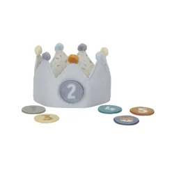 Little Dutch                    Couronne d’anniversaire avec chiffres    Rose
