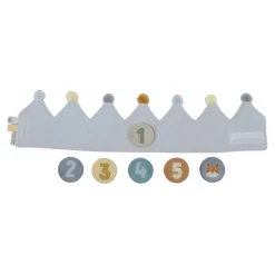 Little Dutch                    Couronne d’anniversaire avec chiffres    Rose