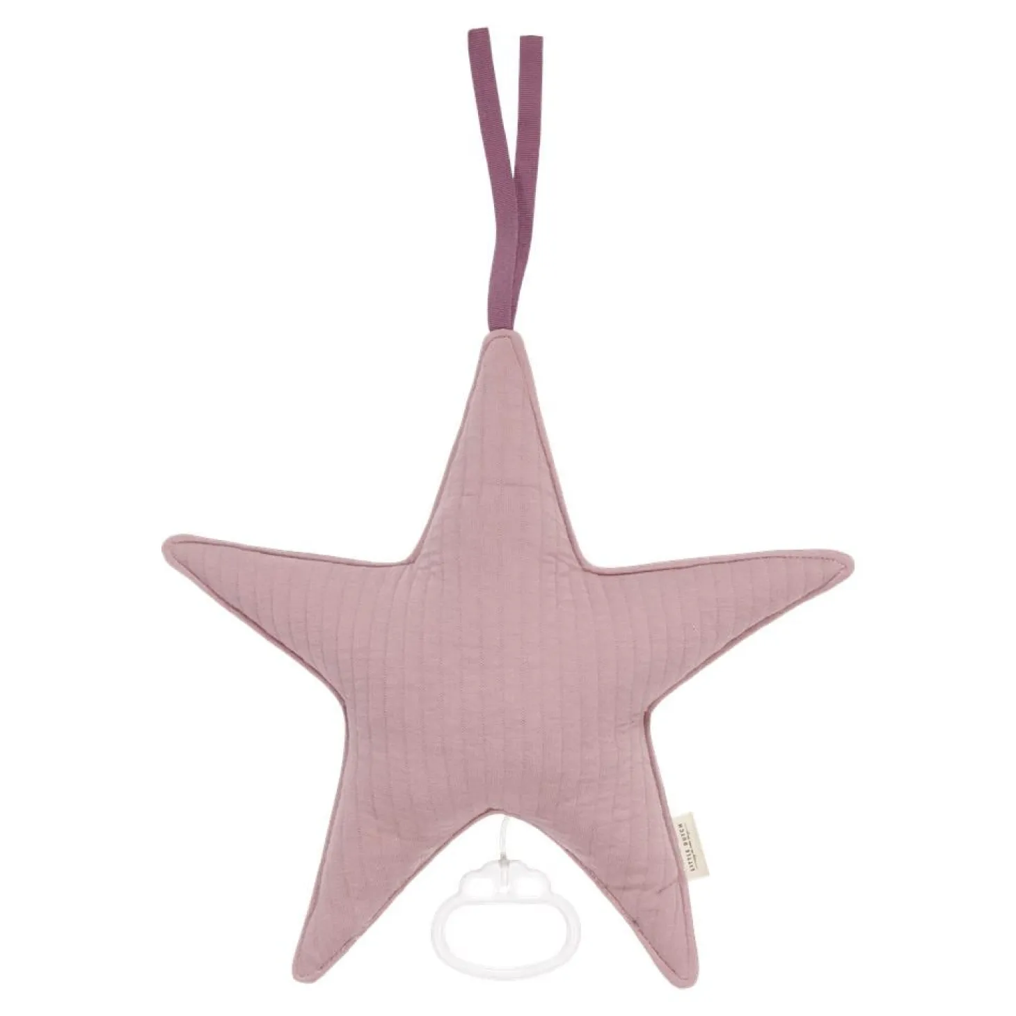 Little Dutch Coussin musical étoile Pure Mauve