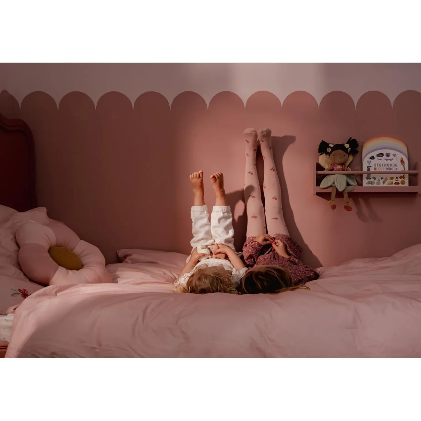 Little Dutch Coussin tricoté Fleur Fairy Garden