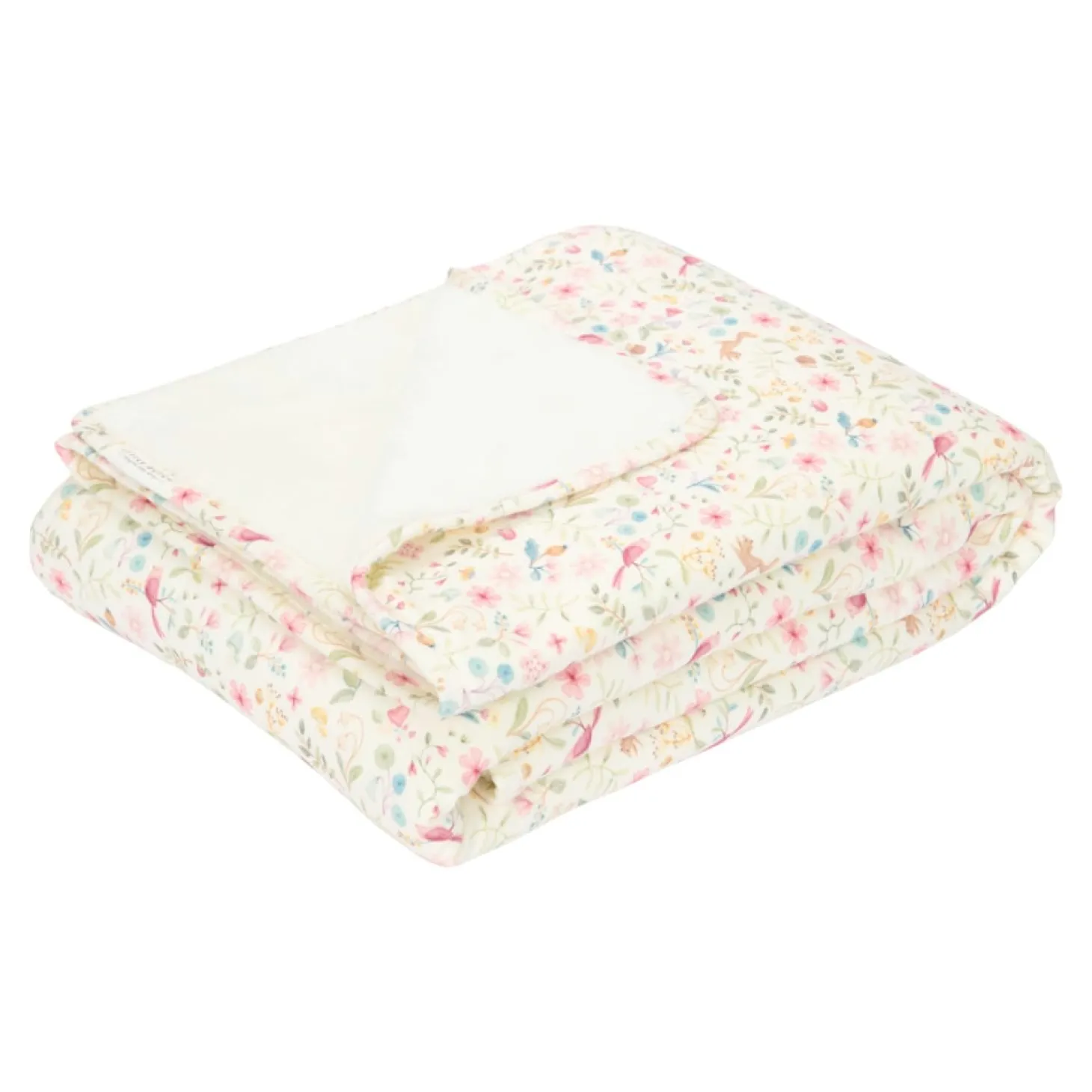 Little Dutch Couverture de berceau Fairy Floral/Fairy Blossom 70x100 cm