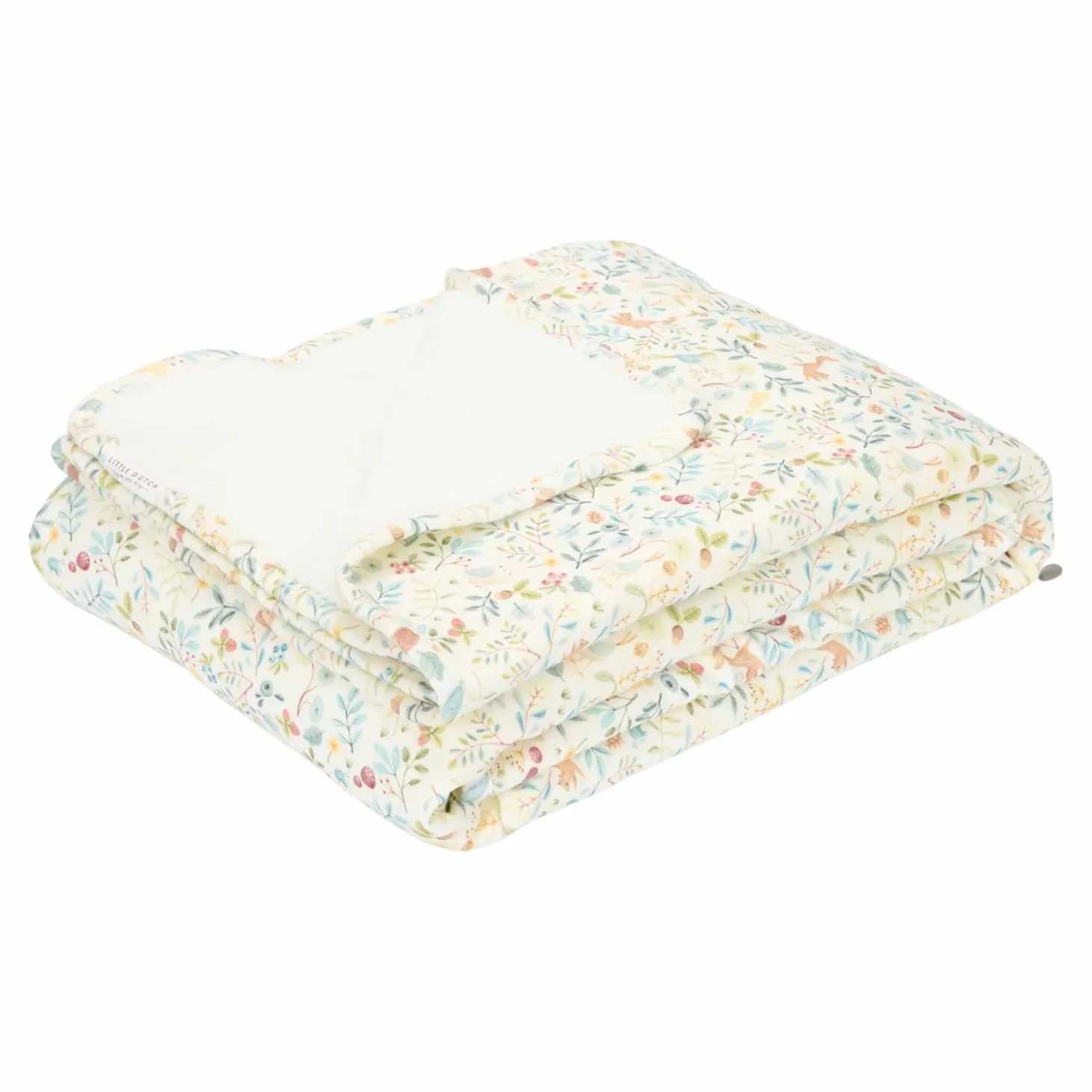 Little Dutch Couverture de berceau Pure Sage 70x100 cm