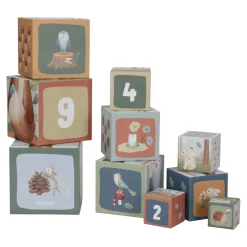 Little Dutch                    Cubes à empiler en carton FSC    Forest Friends