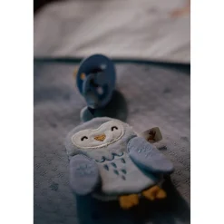 Little Dutch Doudou attache-tétine en gaze de coton Chouette Forest Friends