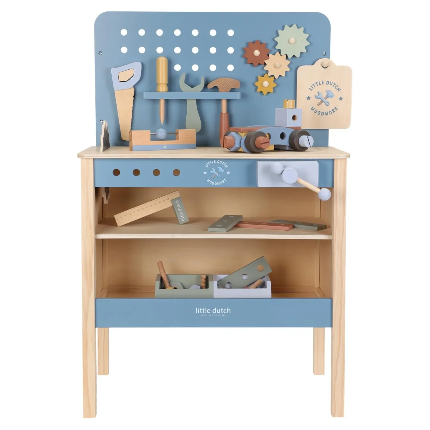 Little Dutch Etabli en bois FSC Multicolore