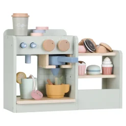 Little Dutch Grande machine à café en bois FSC Multicolore