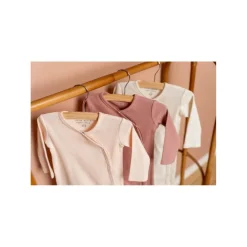 Little Dutch Grenouillère wrap rib pink 18-24 mois