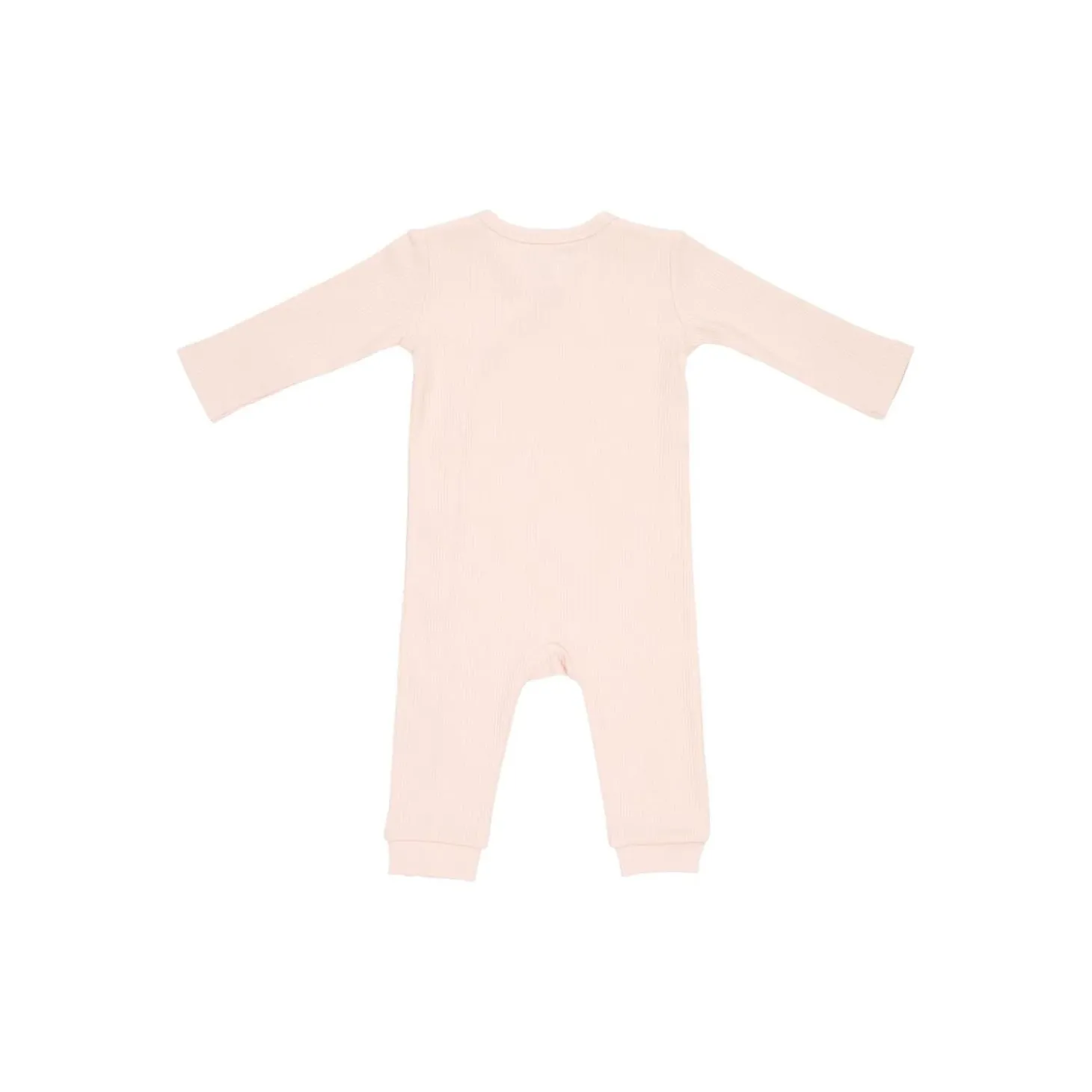 Little Dutch Grenouillère wrap rib pink 18-24 mois