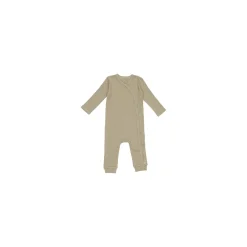 Little Dutch Grenouillère wrap rib olive 18-24 mois