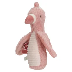 Little Dutch                    Hochet peluche Flamant rose    Safari Friends