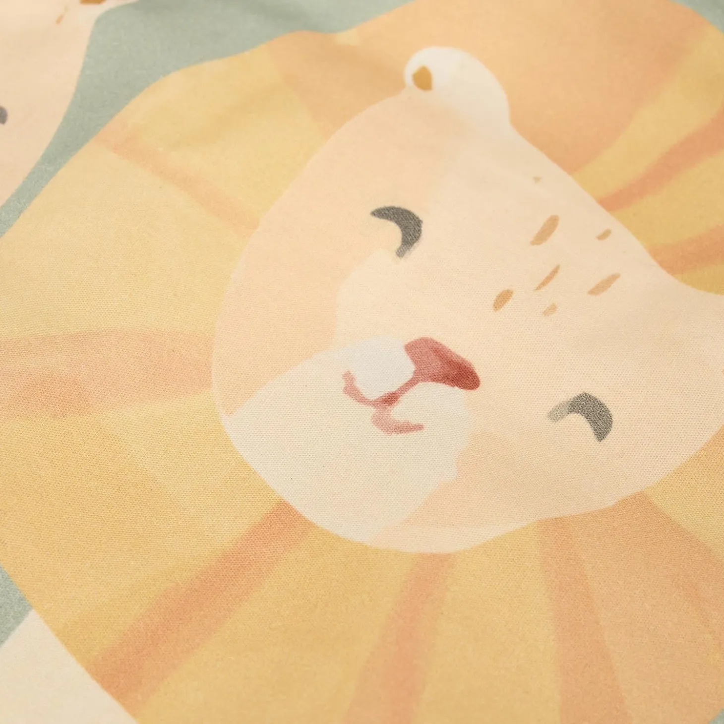 Little Dutch Housse de couette lit bébé Safari Leo 100x140 cm