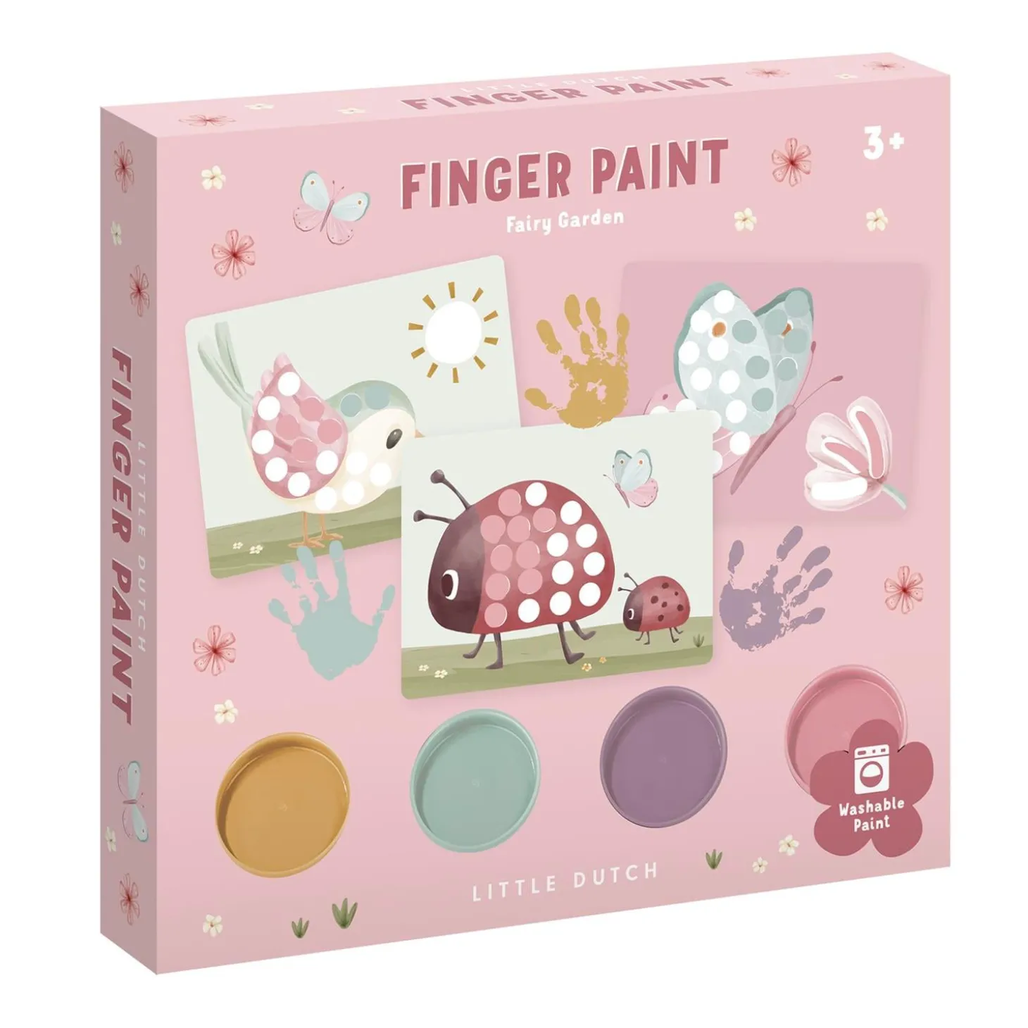 Little Dutch Kit de peinture au doigt Forest Friends