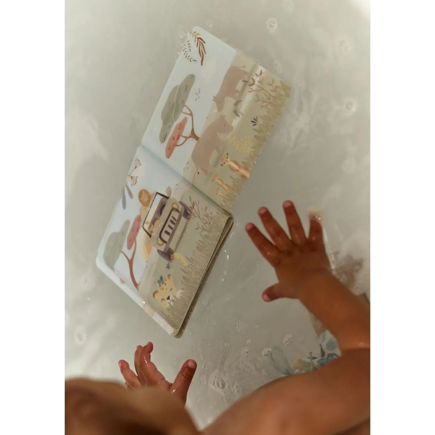 Little Dutch Livre de bain Safari Friends