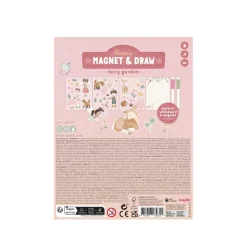 Little Dutch                    Livre de dessin magnétique Rosa    Fairy Graden