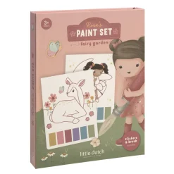 Little Dutch                    Livre de peinture aquarelle    Fairy Graden