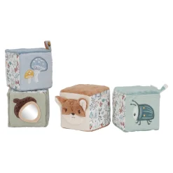 Little Dutch Lot de 4 cubes doux Forest Friends