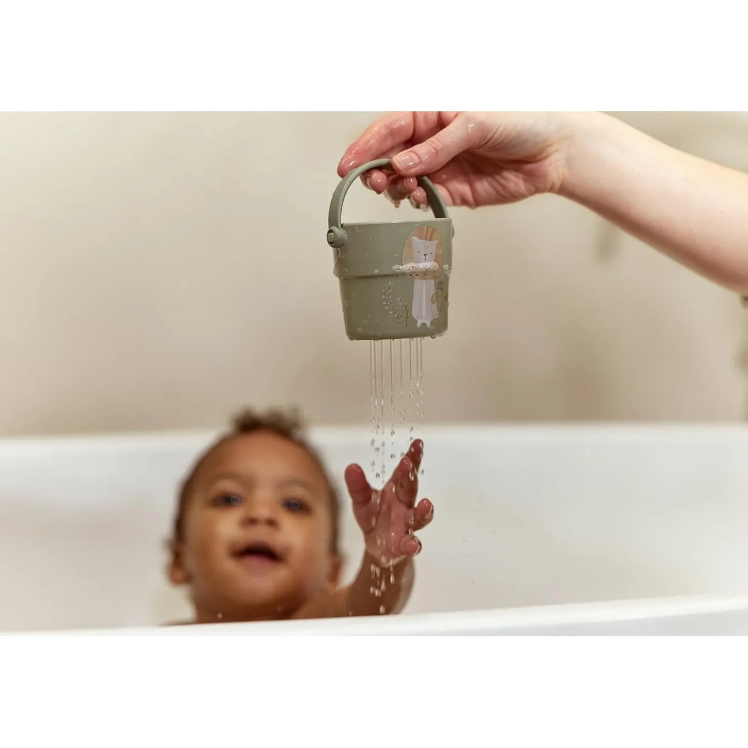 Little Dutch Lot de 4 gobelets de bain Safari Friends