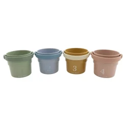 Little Dutch Lot de 4 gobelets de bain Safari Friends