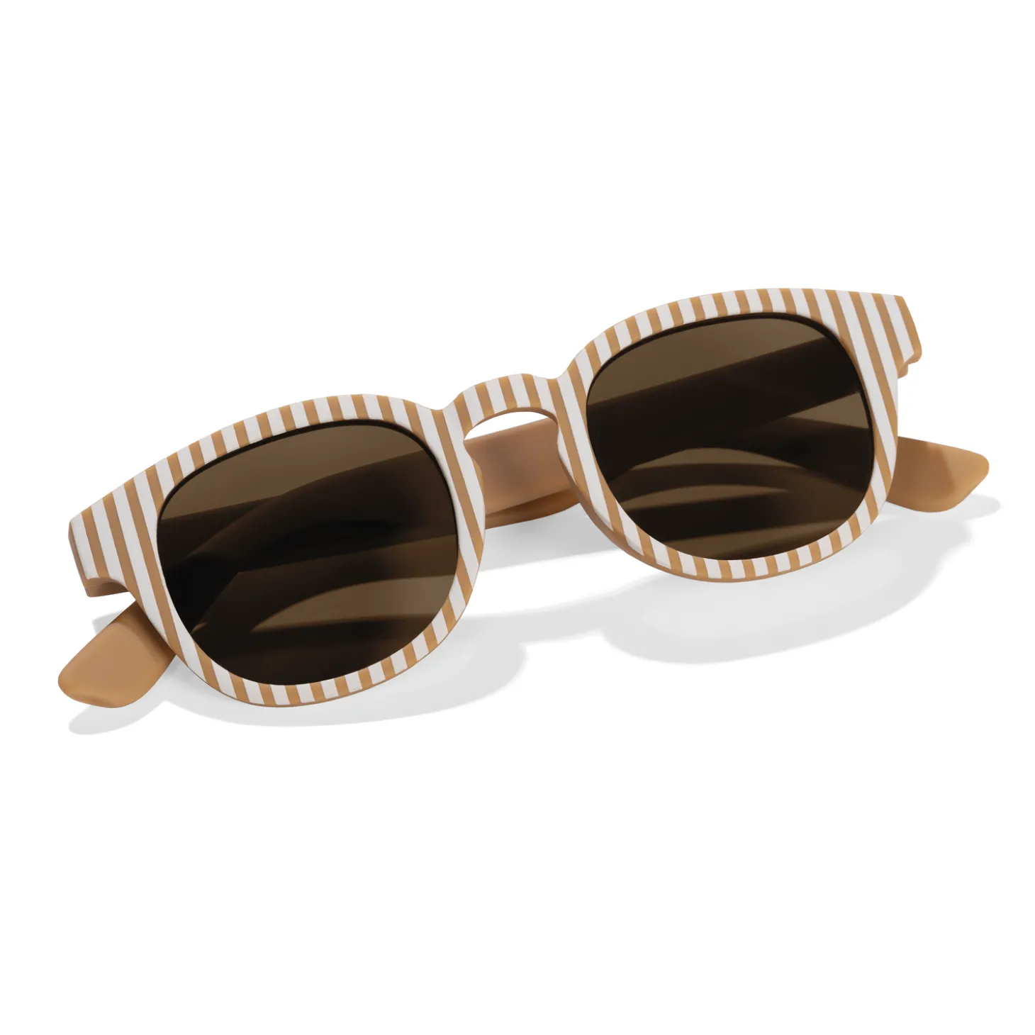 Little Dutch Lunettes de soleil Ocean Brown Stripes
