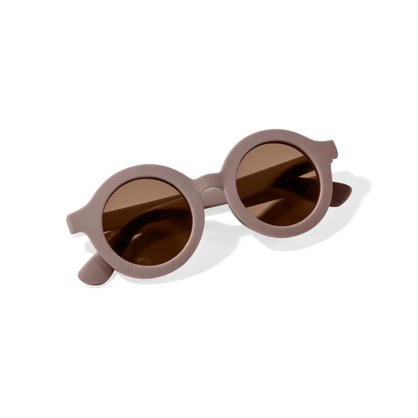 Little Dutch Lunettes de soleil rondes pour enfant - Mauve Mauve