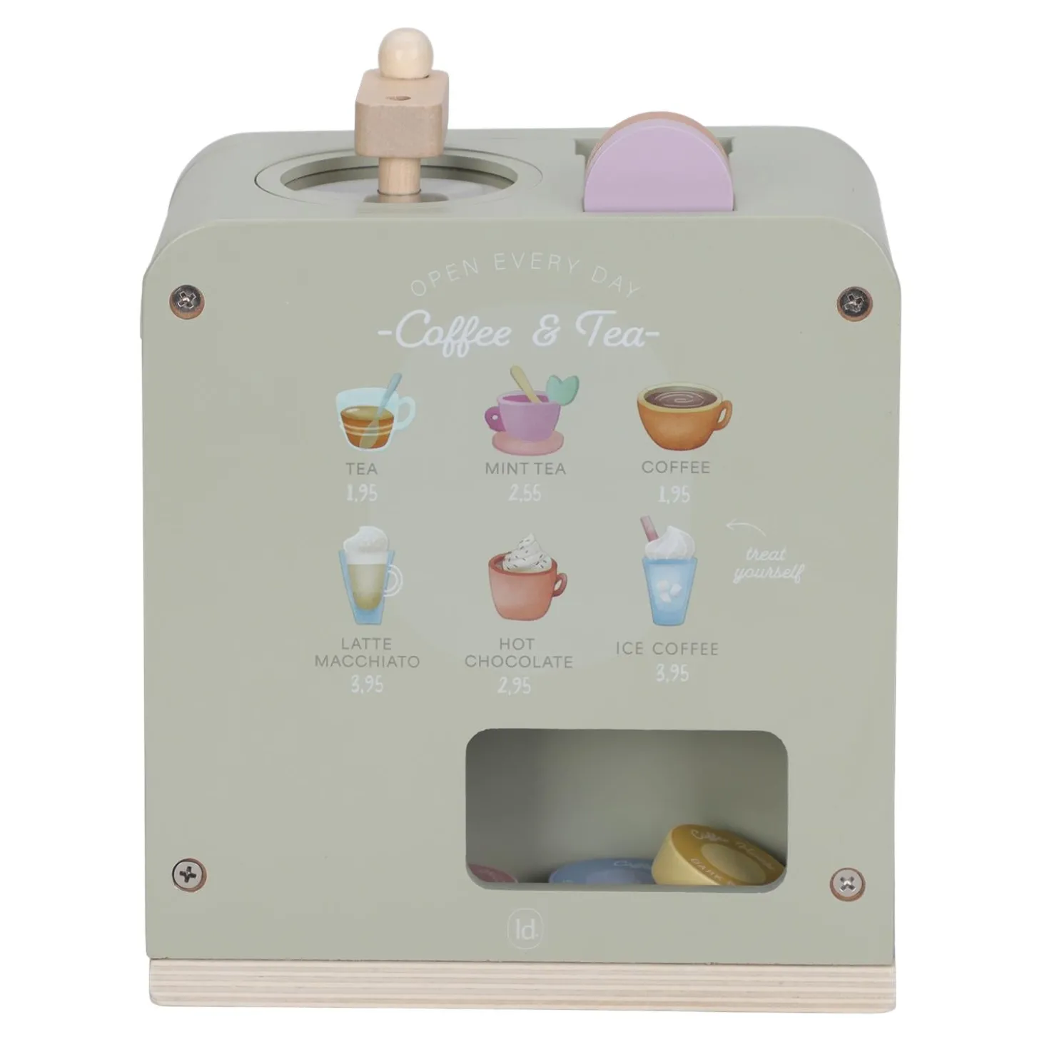 Little Dutch Machine à café en bois FSC Multicolore