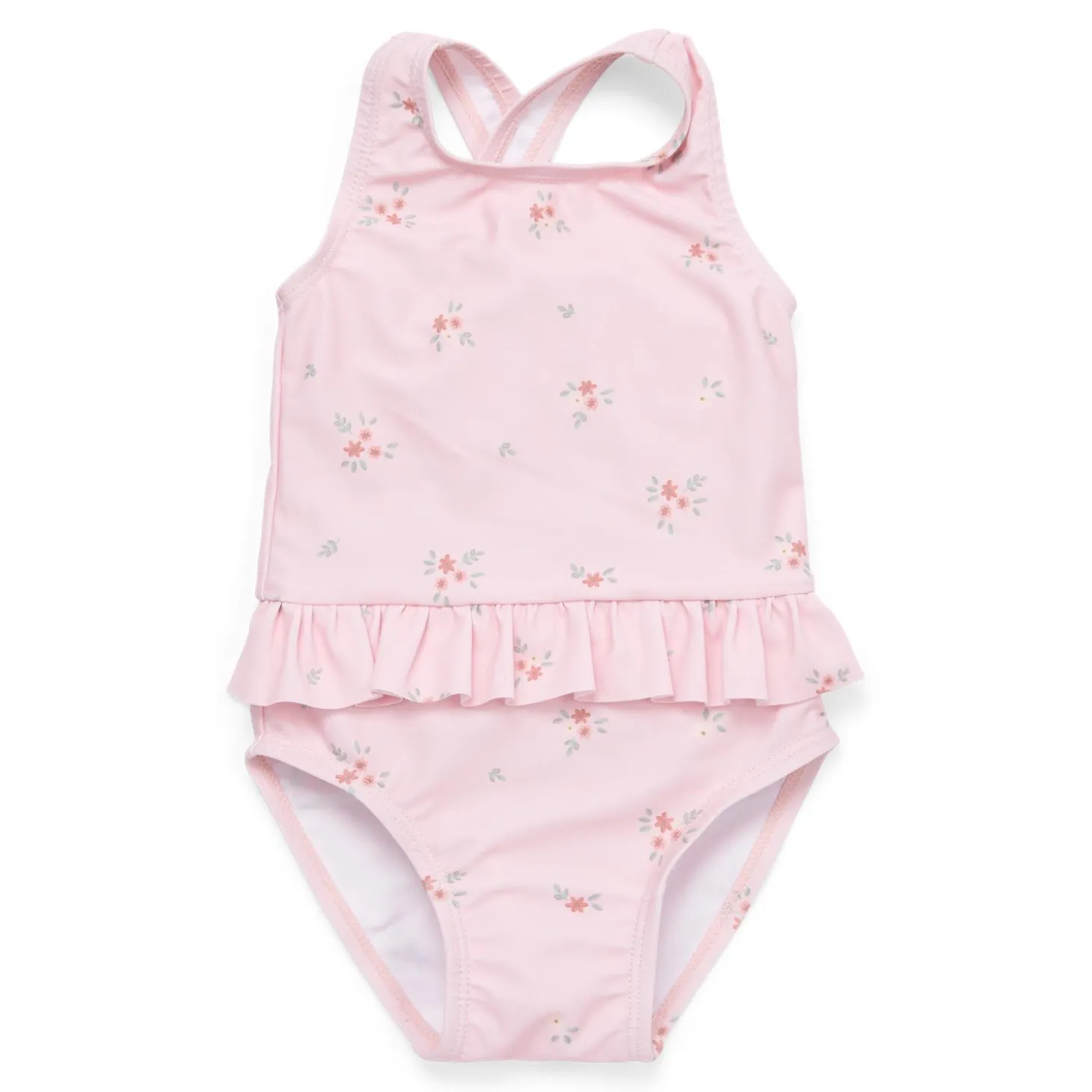 Little Dutch Maillot de bain 1 pièce à volants Rosy Meadows