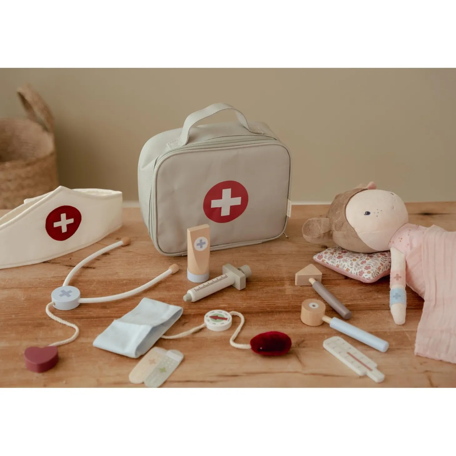Little Dutch Mallette de docteur FSC Multicolore