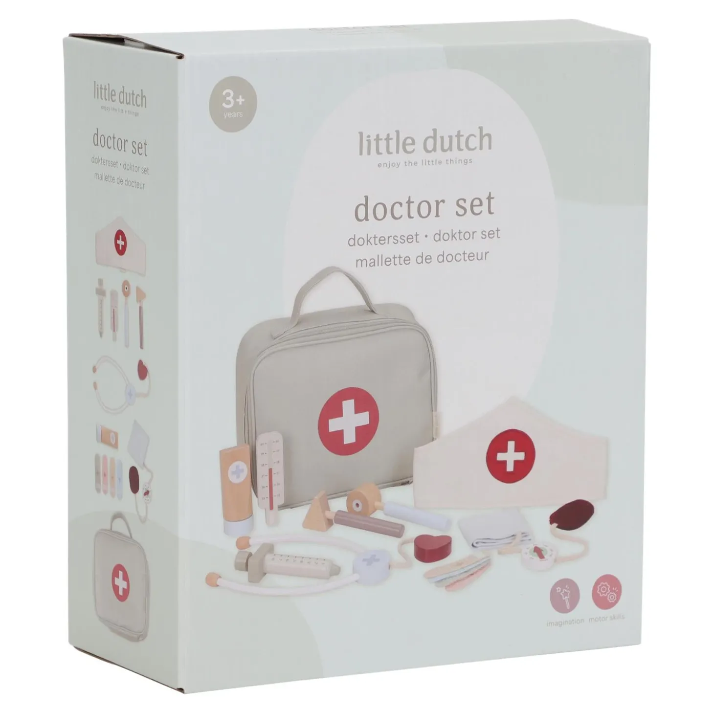 Little Dutch Mallette de docteur FSC Multicolore