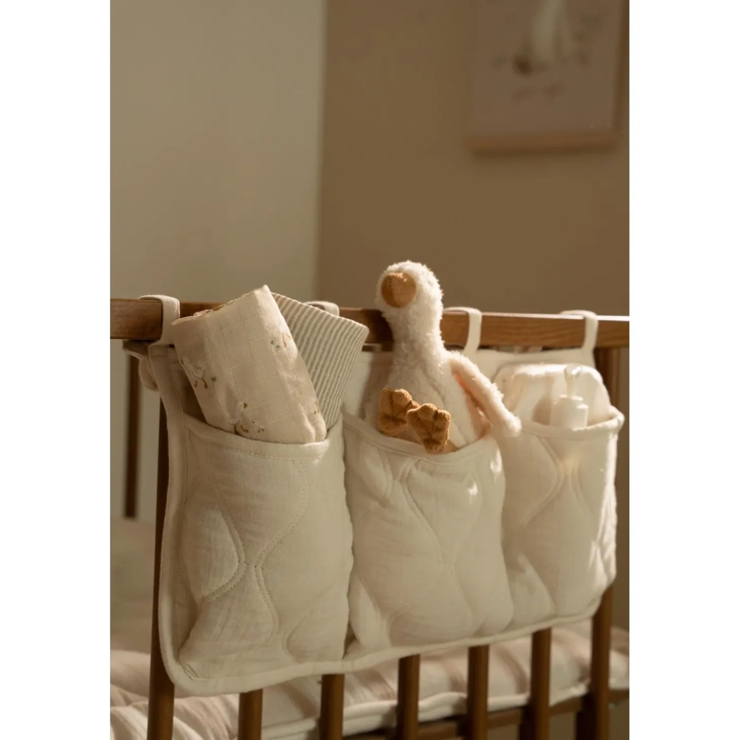 Little Dutch Organisateur de lit Pure Soft White