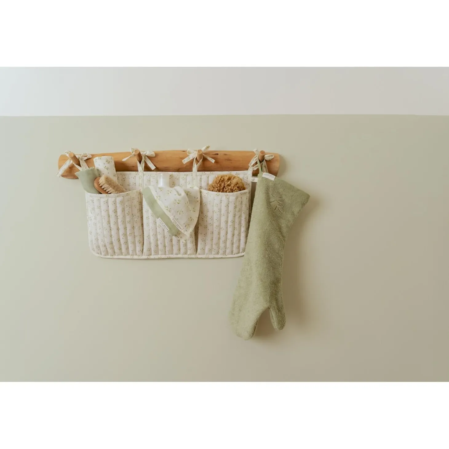 Little Dutch Organiseur de lit Blueberry Leaves 70 cm