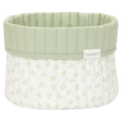 Little Dutch                    Panier de commode matelassé petit     Blueberry Leaves