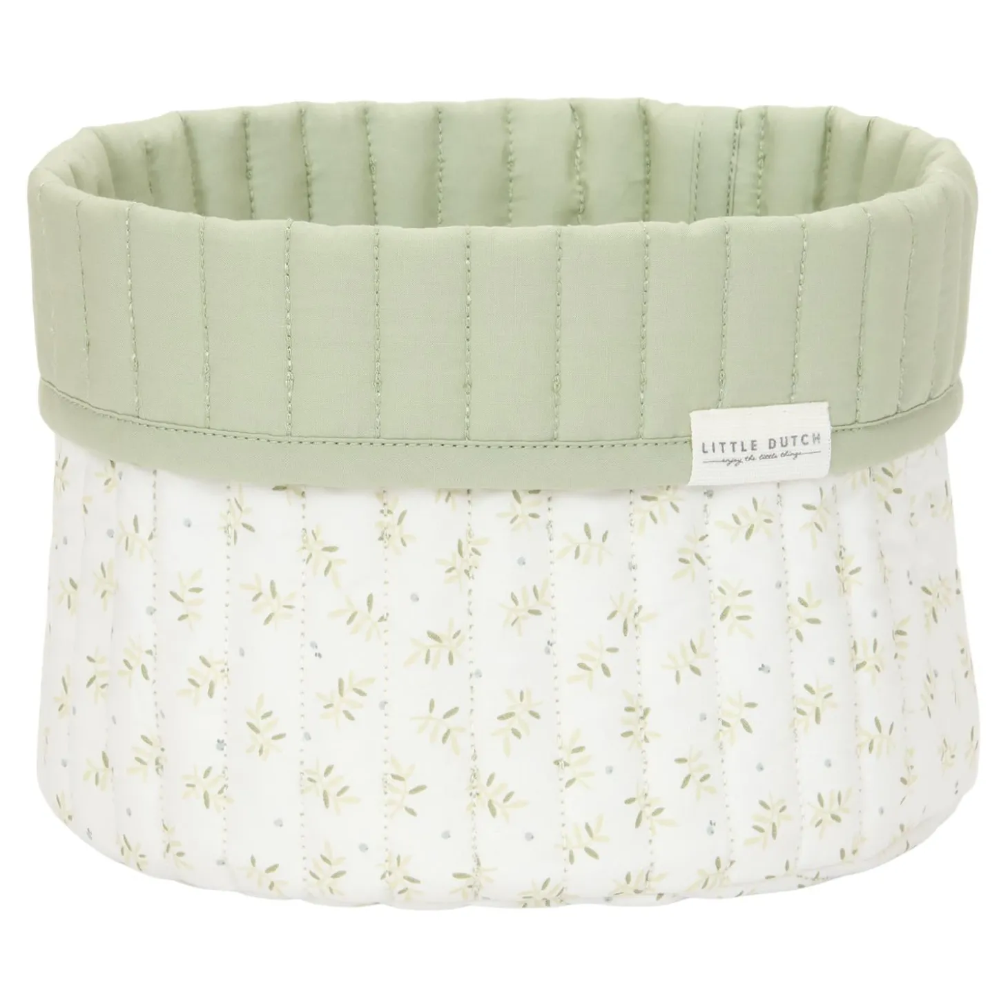 Little Dutch Panier de commode matelassé petit Blueberry Leaves