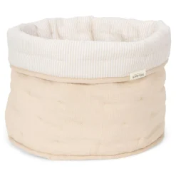 Little Dutch Panier de commode rond grand Pure Soft Beige stripe