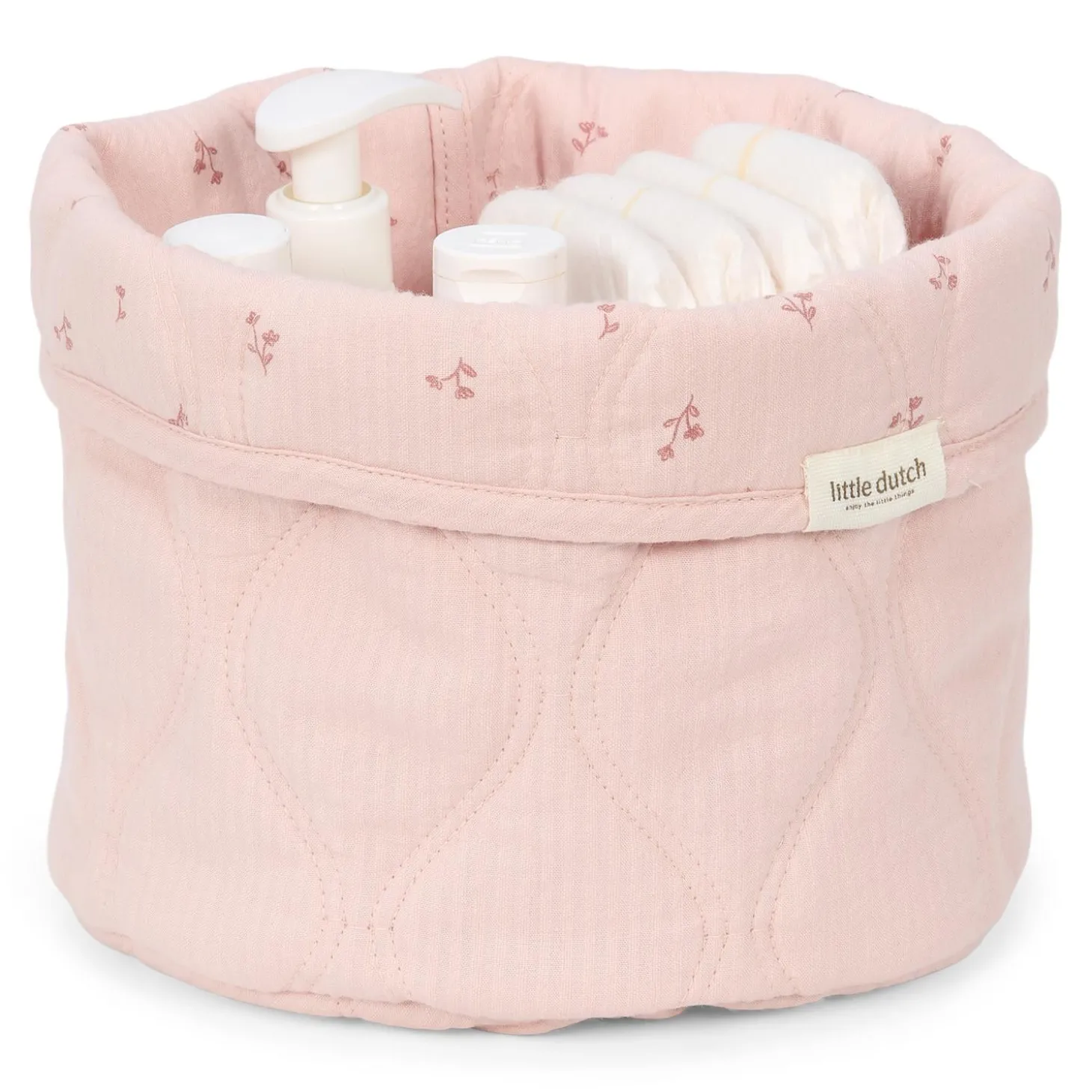 Little Dutch Panier de commode rond petit Pure Blossom