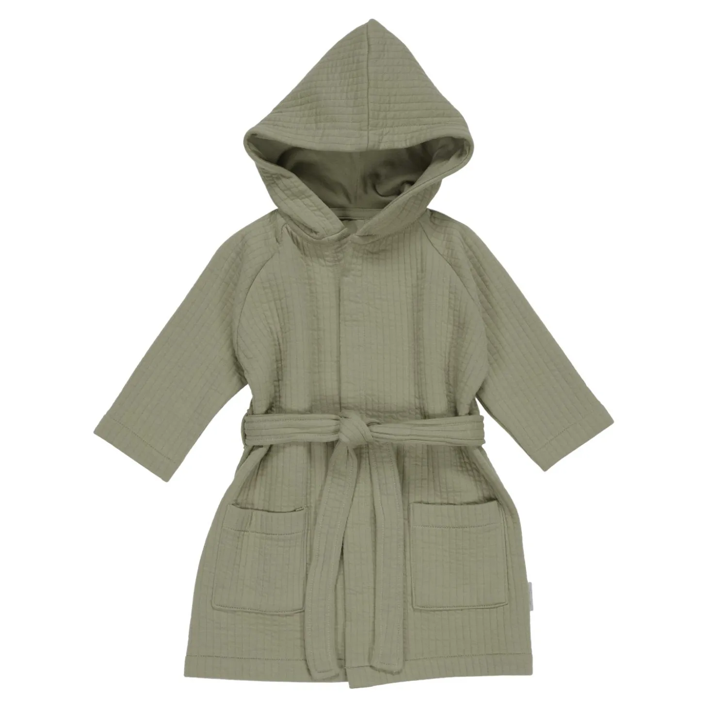 Little Dutch Peignoir bébé pure olive 9-12 mois