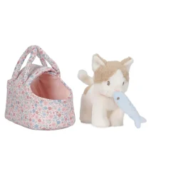 Little Dutch Peluche chat avec sac de transport Marley