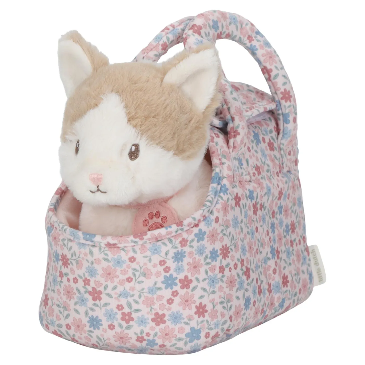 Little Dutch Peluche chat avec sac de transport Marley