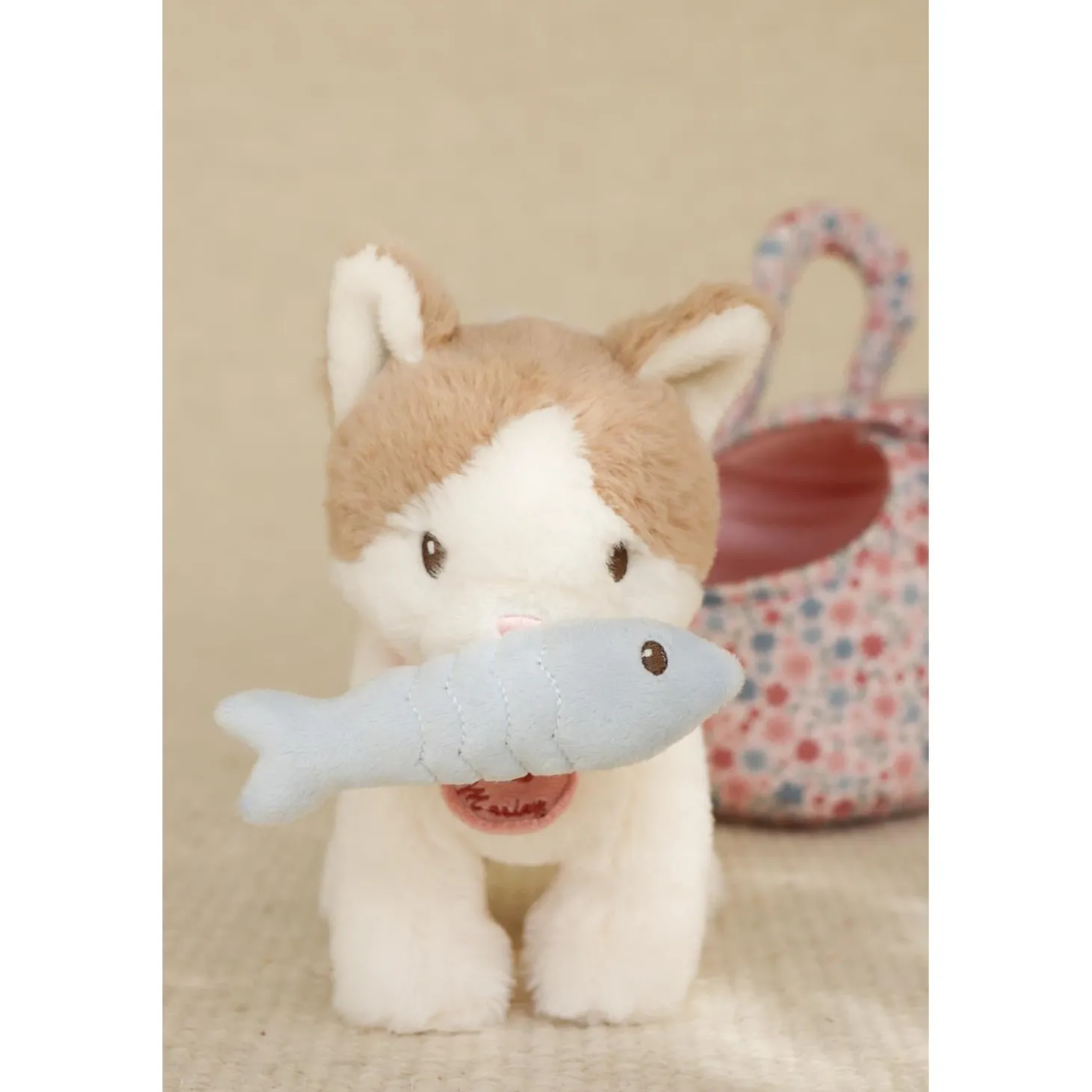Little Dutch Peluche chat avec sac de transport Marley