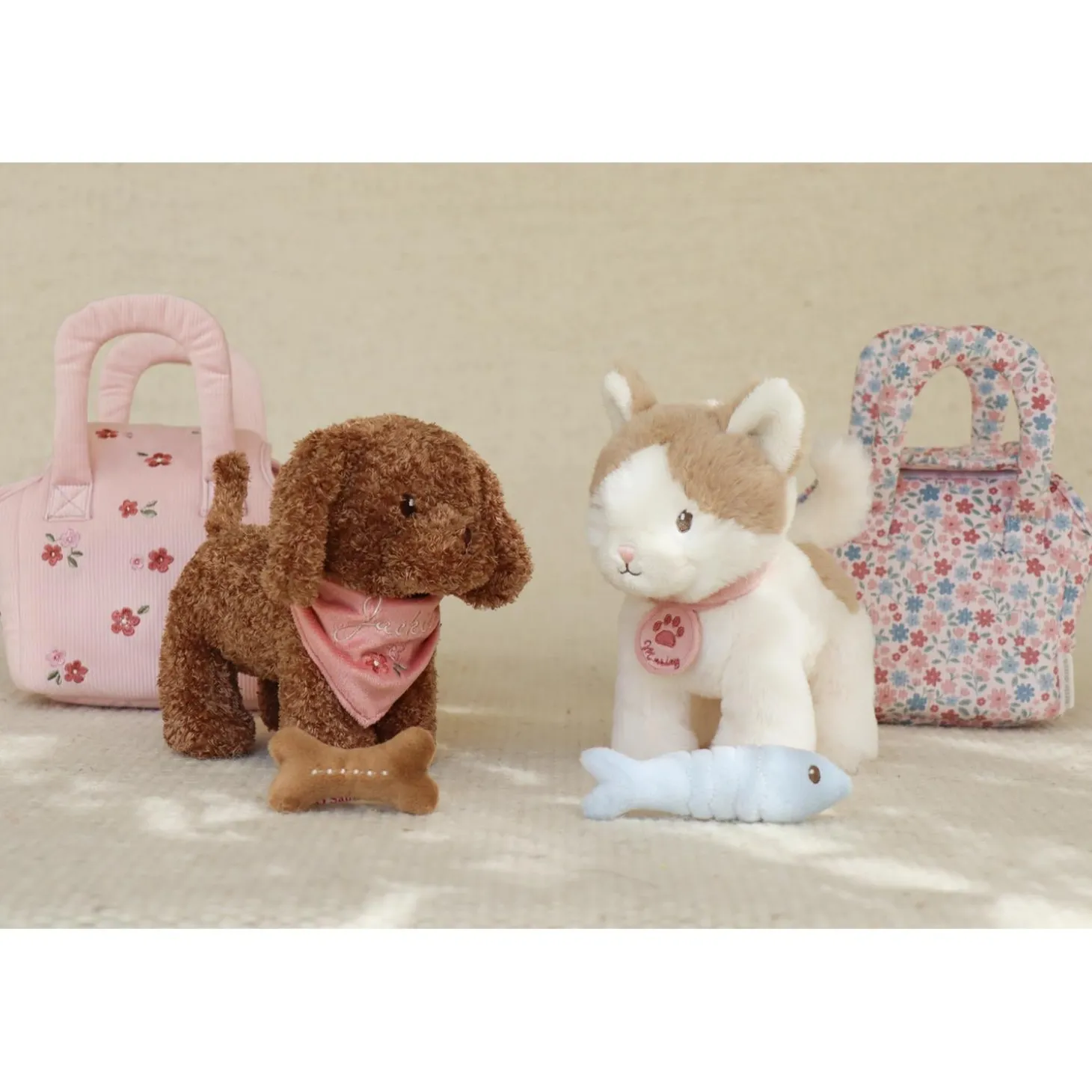 Little Dutch Peluche chat avec sac de transport Marley
