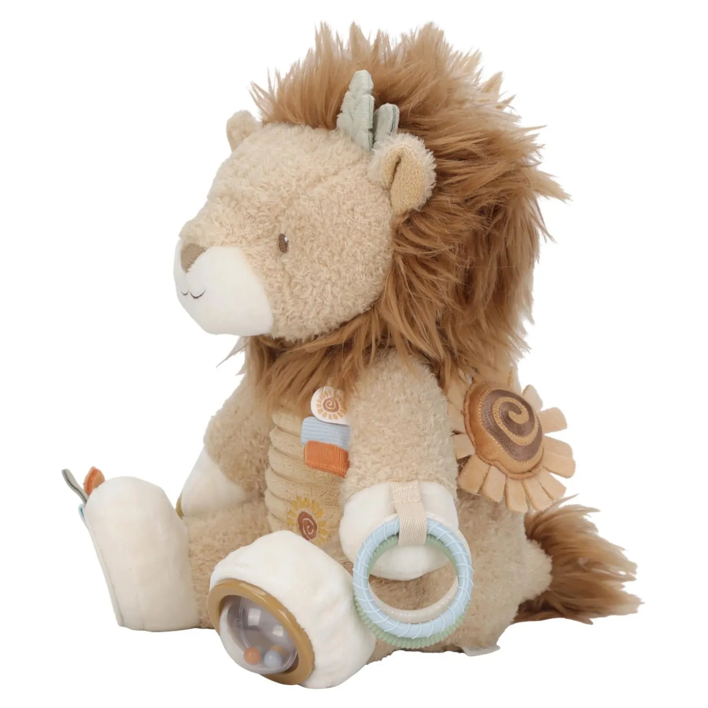 Little Dutch Peluche d'activités Lion Safari Friends
