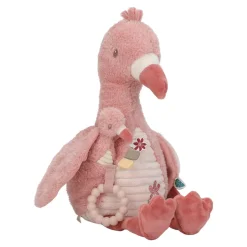 Little Dutch Peluche d'activités Flamant rose Safari Friends