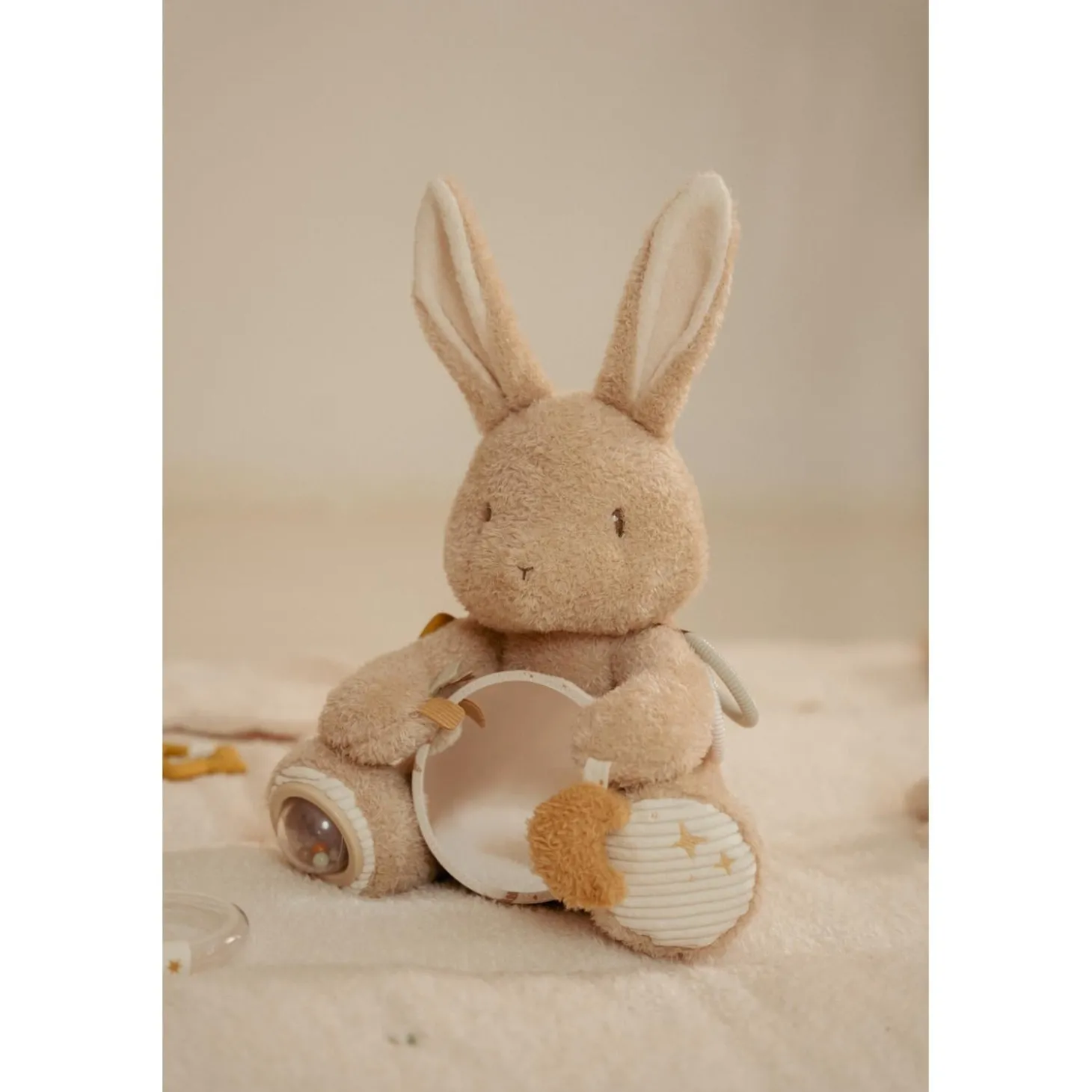 Little Dutch Peluche d'activités Lapin Newborn