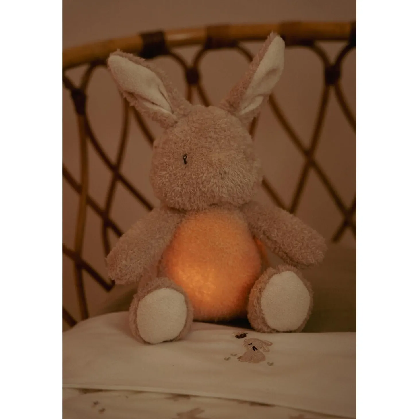 Little Dutch Peluche musicale et lumineuse Lapin Newborn