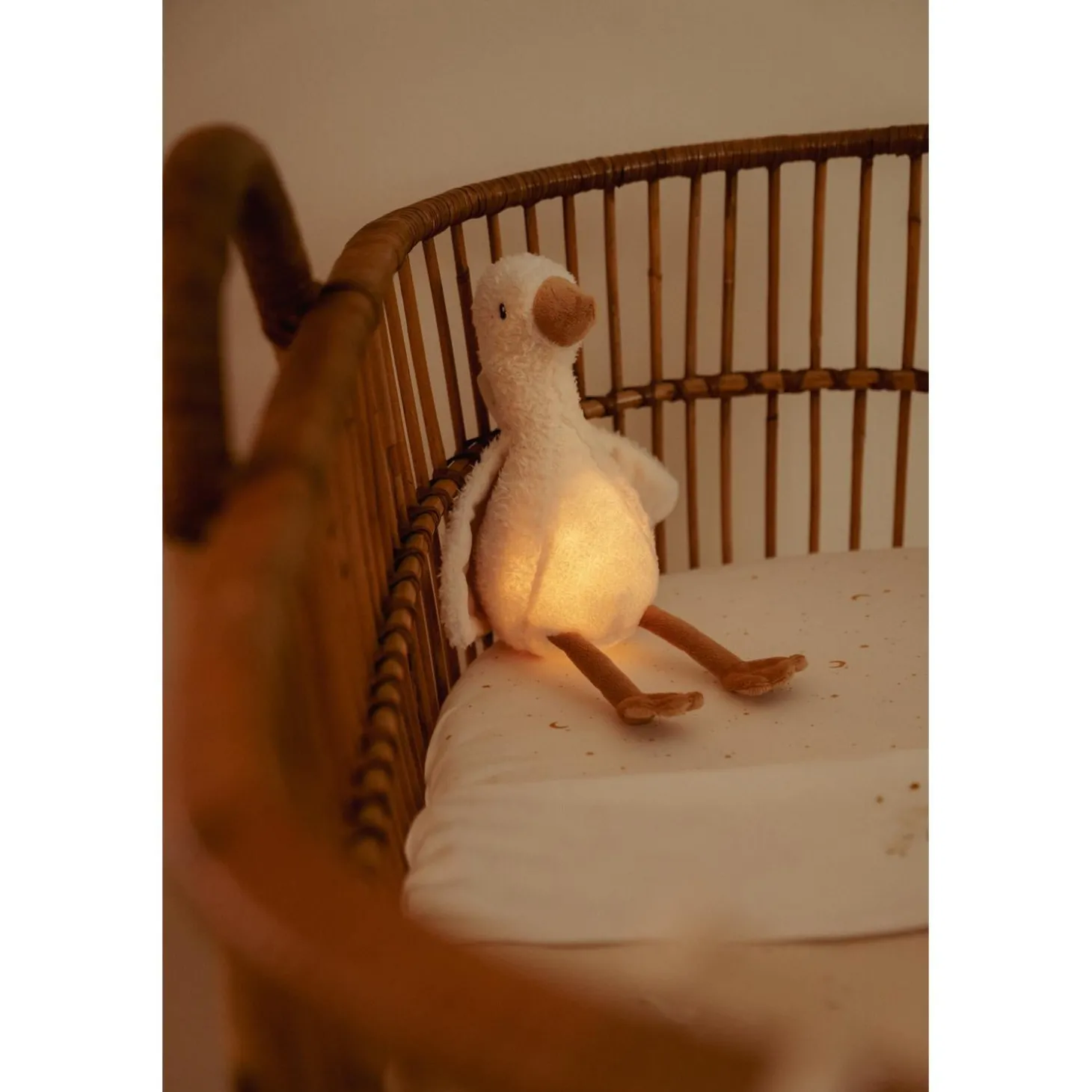 Little Dutch Peluche musicale et lumineuse Oie Newborn